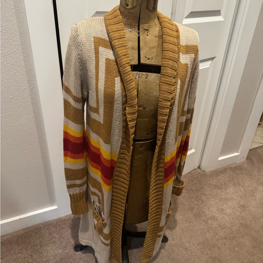 PENDLETON WOMEN'S HARDING OPEN CARDIGAN. Size Small. NWOT.